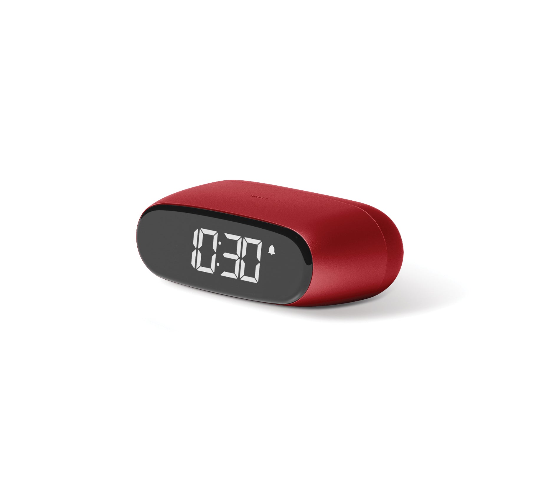 Lexon Minut Alarm Clock - Red by Manuela Simonelli & Andrea Quaglio